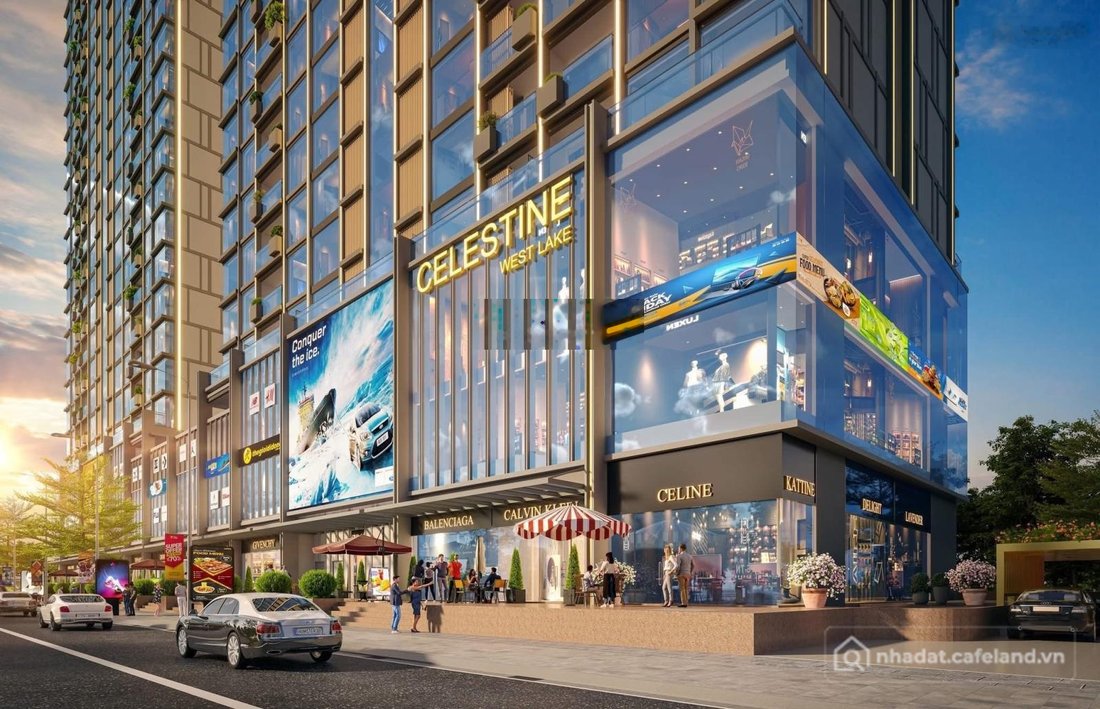 Bán căn hộ chung cư: Cất nóc Celestine Westlake sở hữu căn hộ view Hồ Tây nhận n