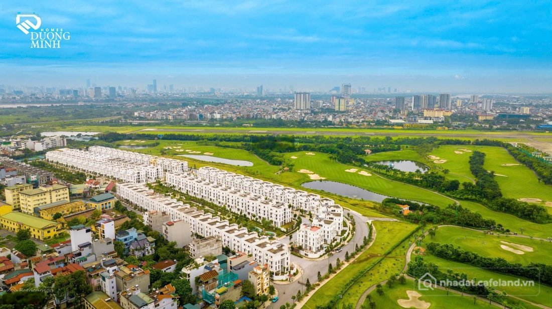 Bán biệt thự: BT lô góc Vip 3 mặt thoáng Tinh Hoa 1 lô 90 Golf Villas 529m2 XD 1