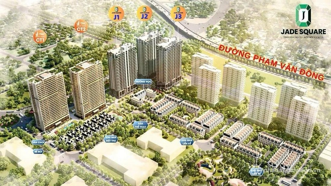 Bán căn hộ chung cư: Bán căn 02pn và 02vs căn 76m2 CC Jade Square giá tốt nhất đ