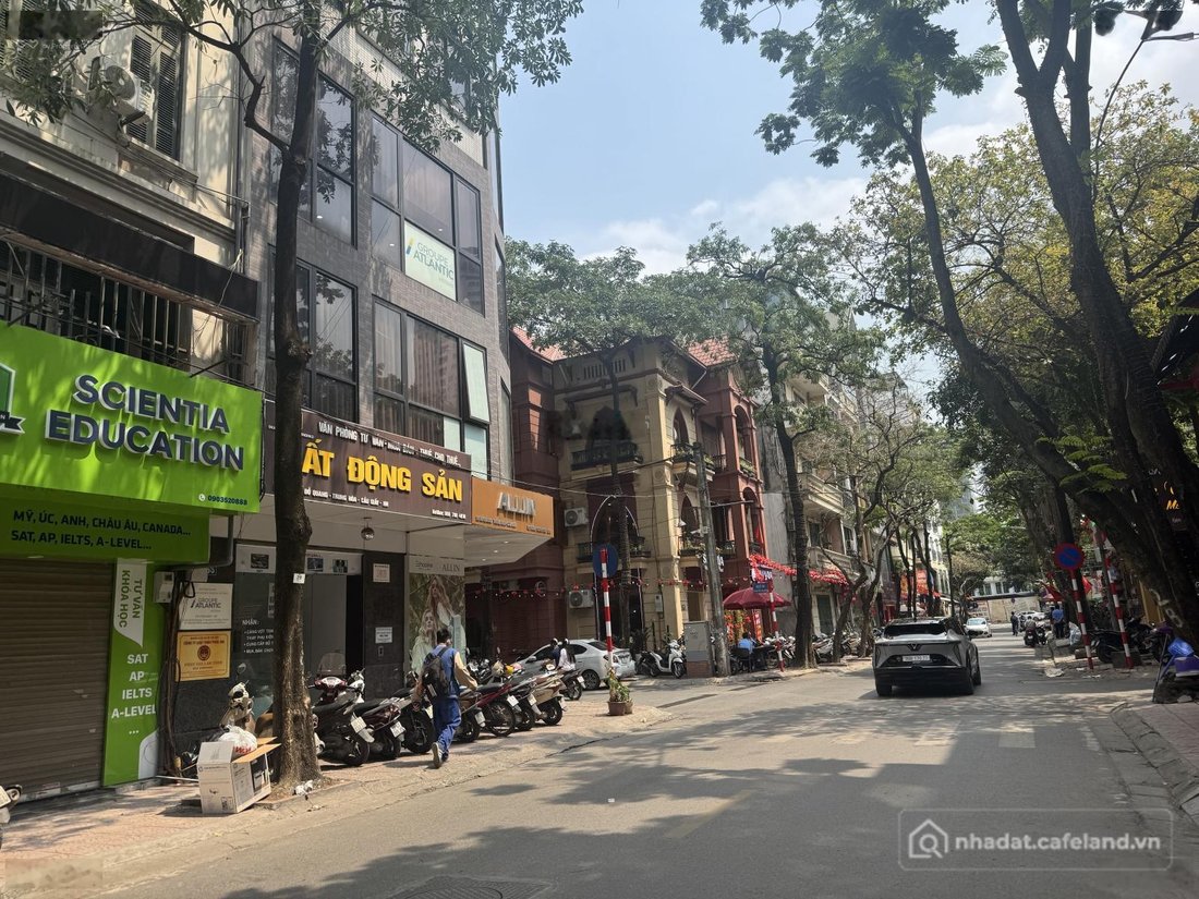 Bán nhà riêng: Nguyễn thị định - 36tỷ - mt5.5m - 3 ô tô đỗ - building 7 tầng thô