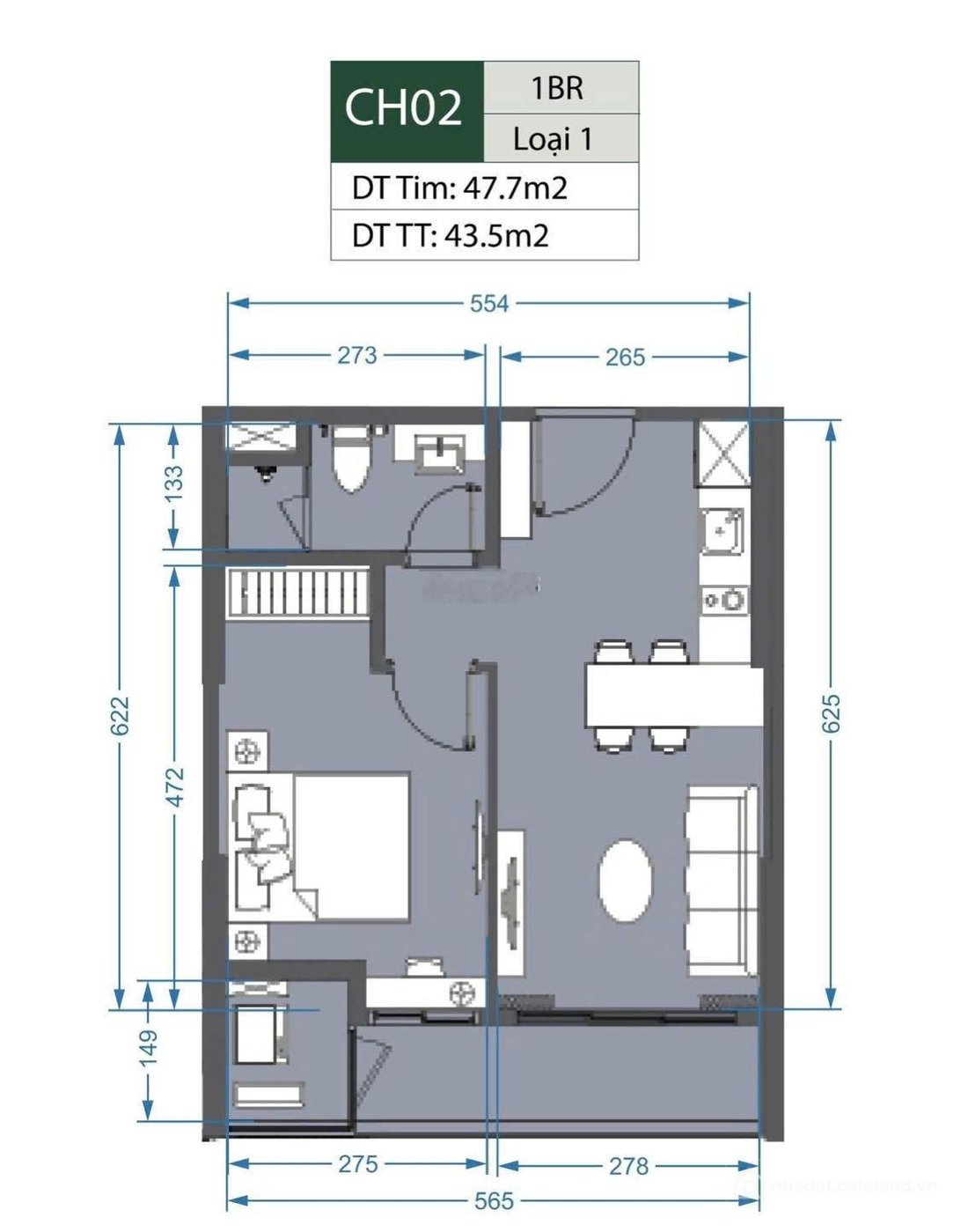 Bán căn hộ chung cư: Bán gấp căn 1PN view hồ tòa A1 chênh siêu nhẹ 800tr vay HTL