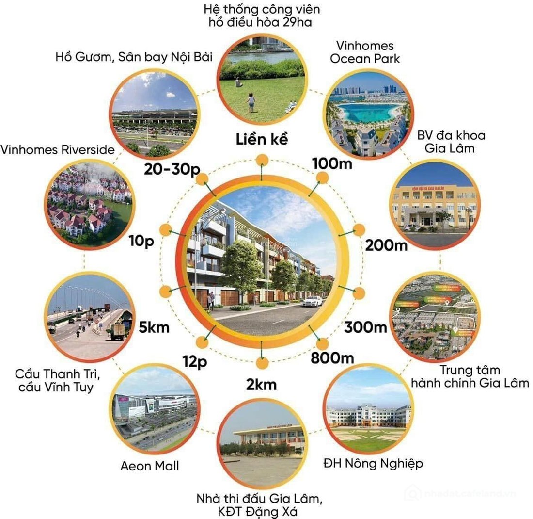 Bán biệt thự: Bán căn hộ dự án Hanoi Oriental Garden vị trí đẹp trung tâm Gia Lâ
