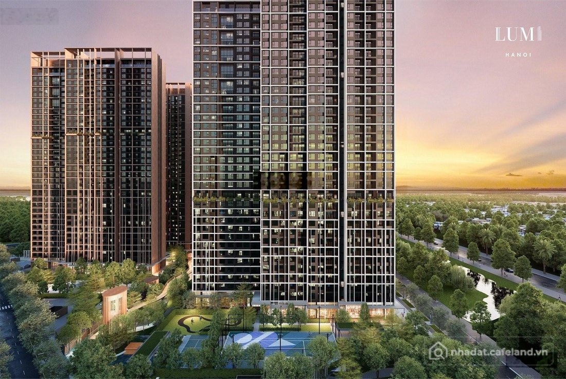 Bán căn hộ chung cư: 9.3 tỷ sở hữu ngay CH 117,8m2- 3PN tầng trung- Lumi Hà Nội-