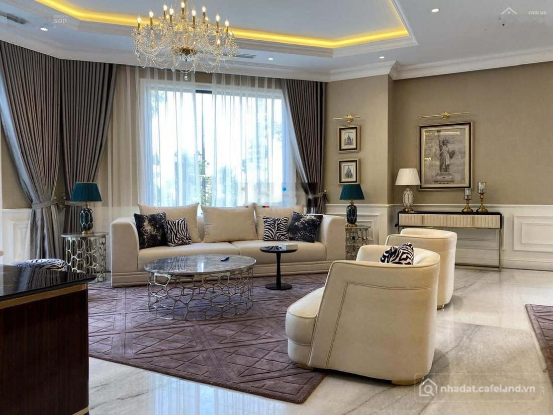 Bán biệt thự: Siêu biệt thự villa sân vườn Elegant Park Thạch Bàn 375m2, 4,5T th