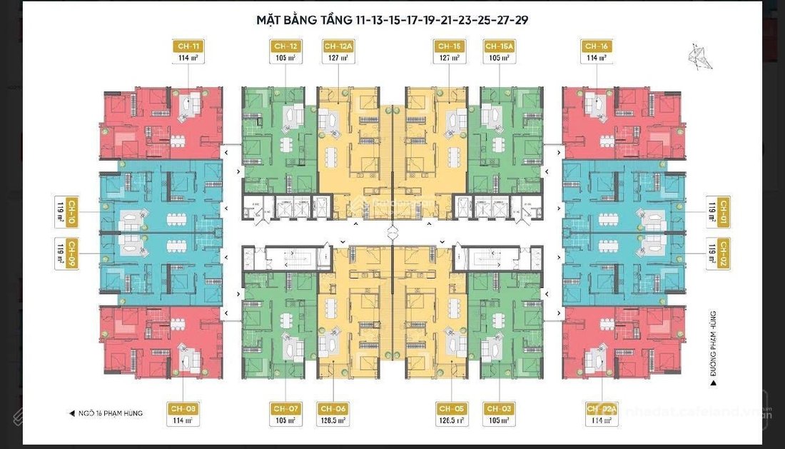 Bán căn hộ chung cư: Chính chủ bán gấp căn 3 ngủ, chung cư Capital Elitte 18 Phạ