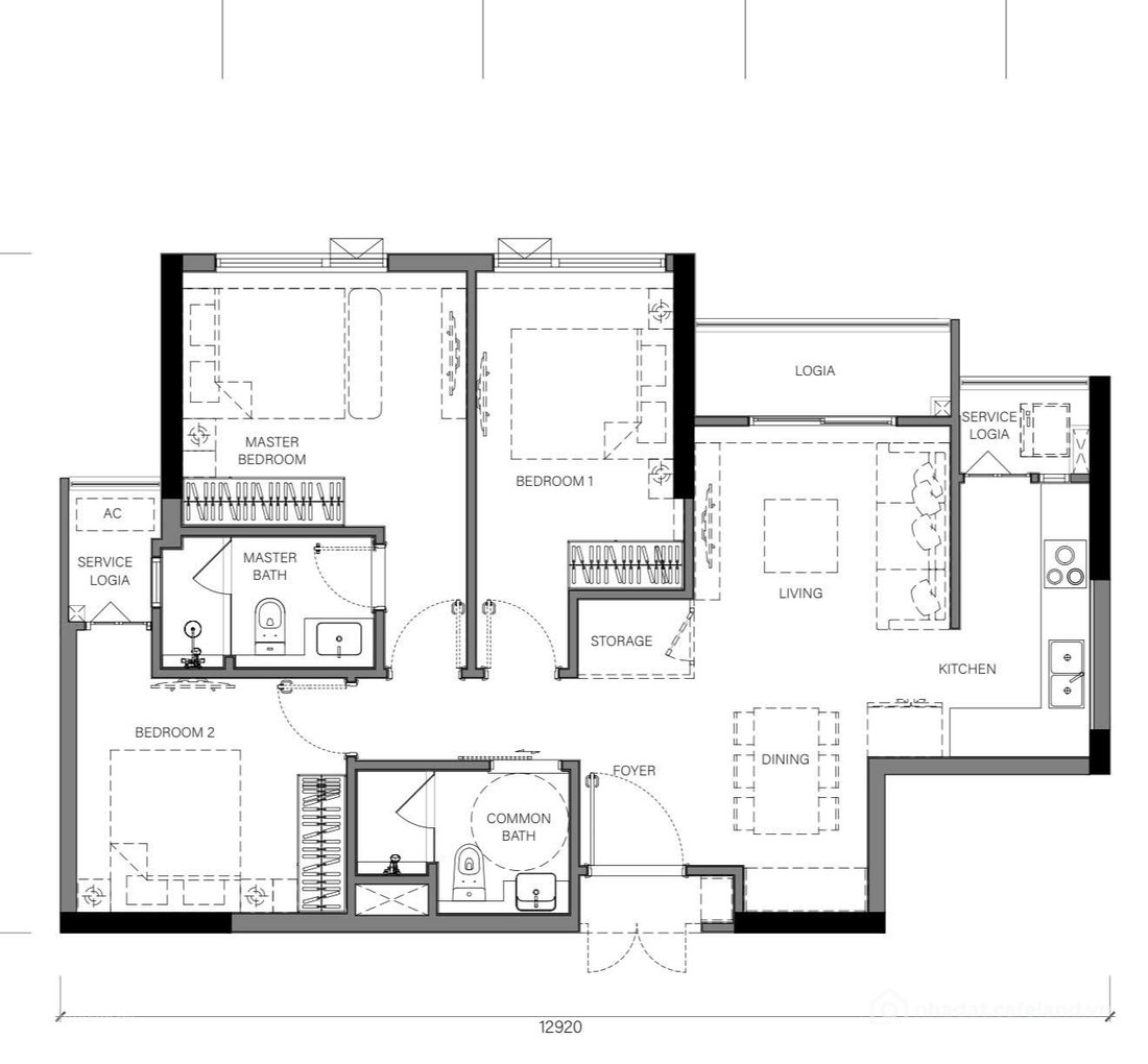 Bán căn hộ chung cư: CC cao cấp rẻ nhất Ocean Park 1 - 75,7 triệu/m², LH 0979836