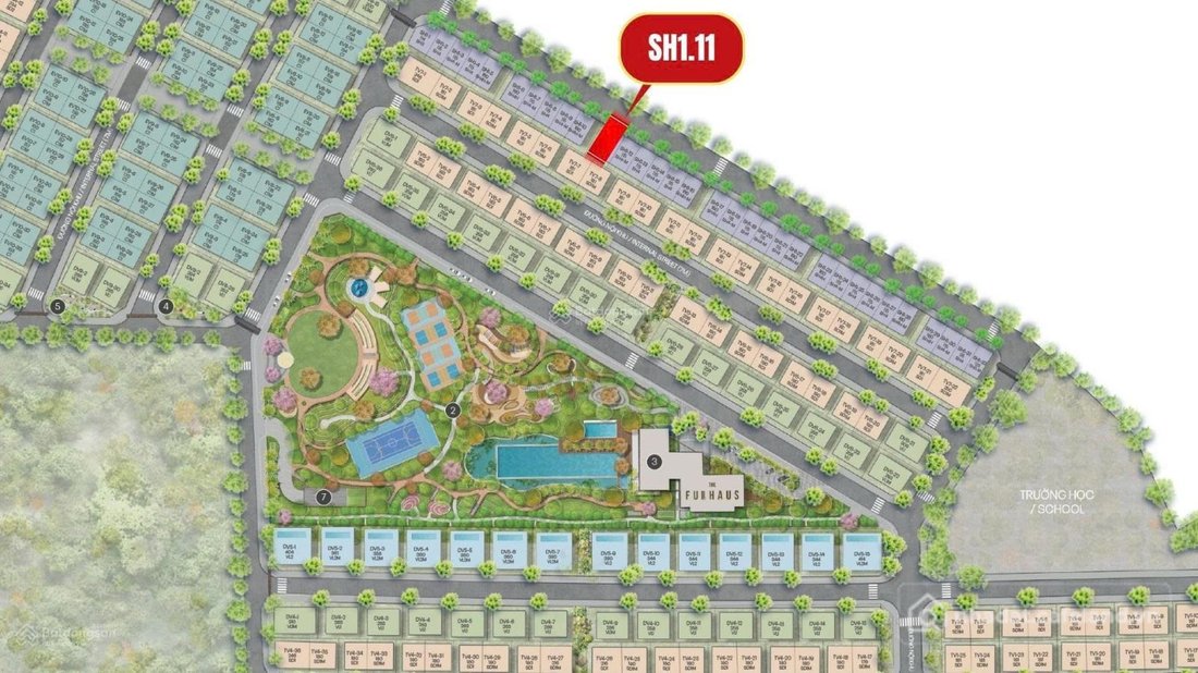 Bán nhà phố dự án: Bán shophouse giá rẻ nhất The Fullton, 21,6 tỷ, 160,5 m2, mặt