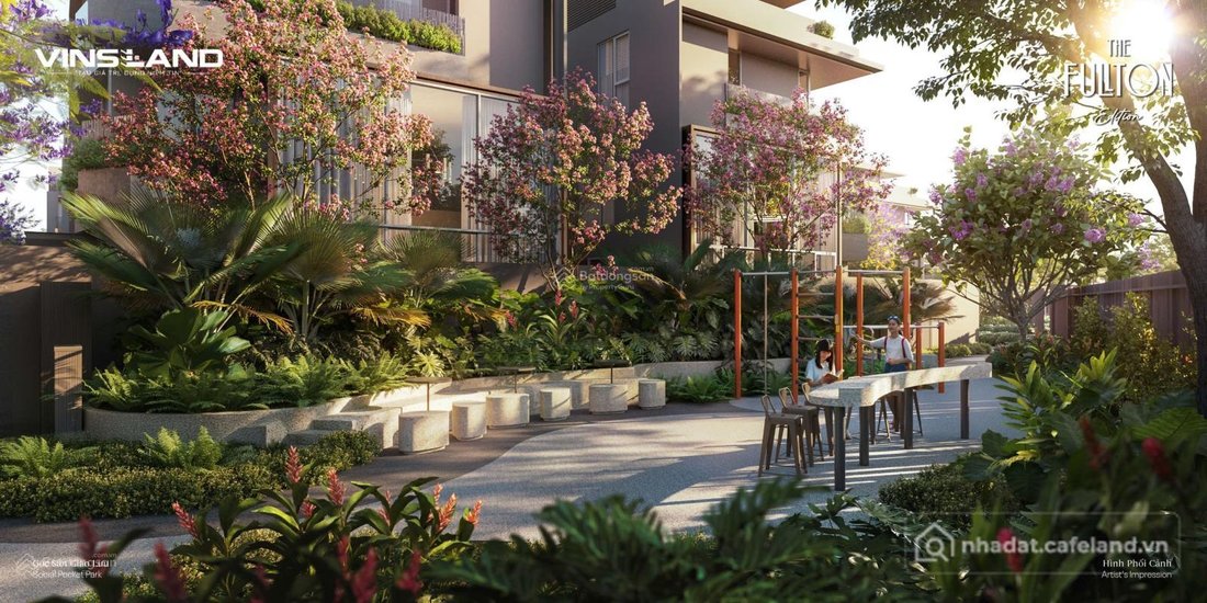 Bán biệt thự: Giá rẻ nhất The Fullton- Vinhomes Ocean Park 3: căn liền kề shop g