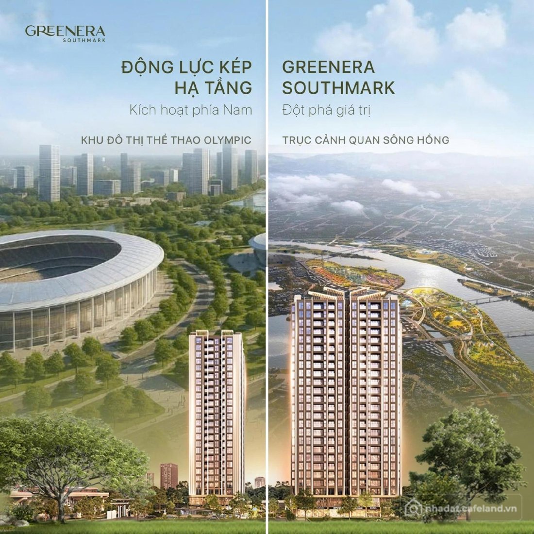 Bán căn hộ chung cư: Độc quyền 1PN tại dự án Greenera Southmark - vốn tự chỉ 1.1