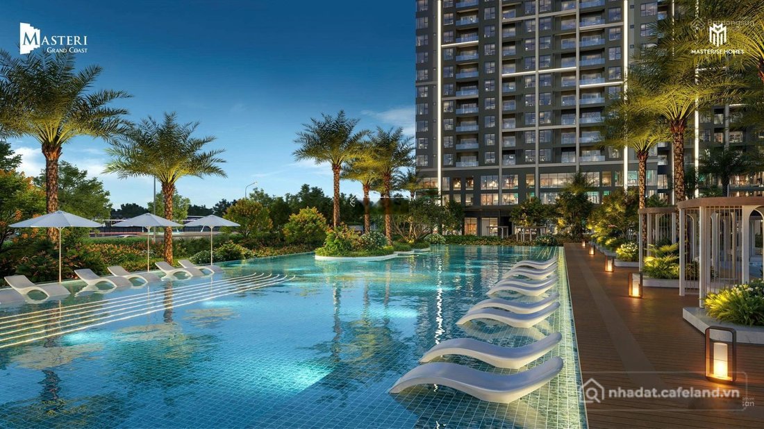 Bán căn hộ chung cư: GIÁ MỀM NHẤT khu - Căn 1PN+ 47,8m² View hồ tạo sóng & bể bơ