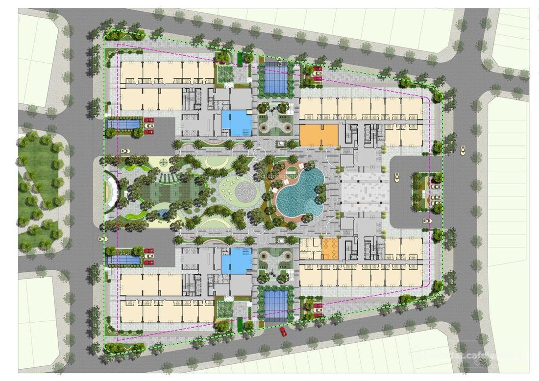 Bán căn hộ chung cư: Chung cư An Bình Homeland từng bán chênh mạnh nay giá từ 7x
