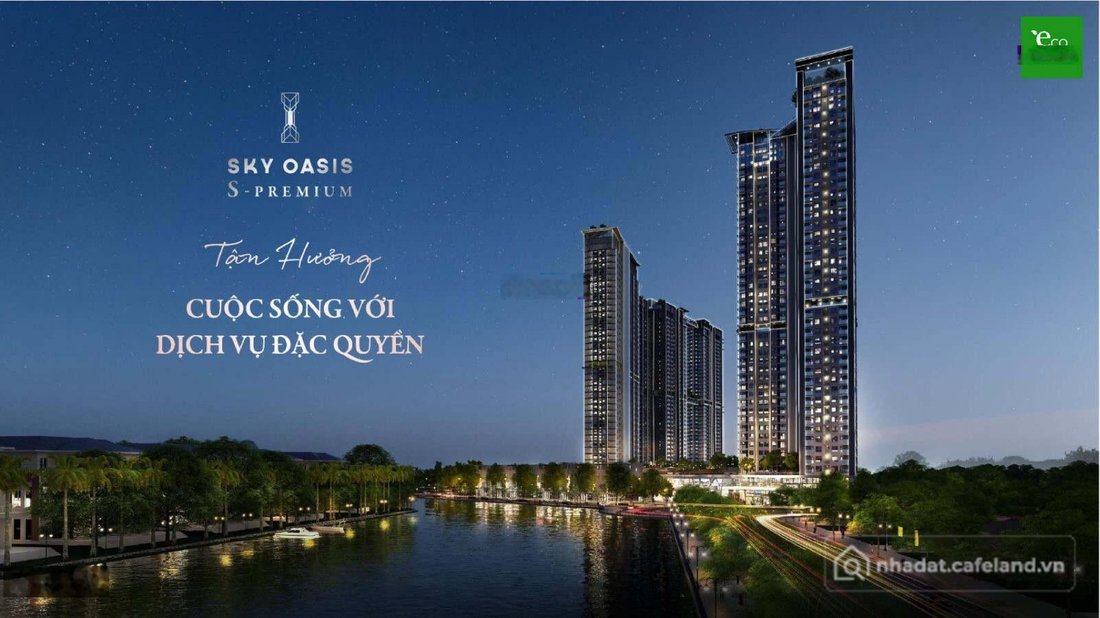 Bán căn hộ chung cư: 2N 2VS 68m2 Sky Oasis - Cần bán gấp - Chỉ 68tr/m2