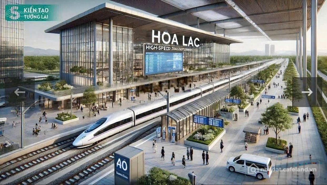 Bán đất thổ cư: Bán lô góc 100m2 trung tâm đô thị Hòa Lạc gần ĐHQGHN giá tốt thị