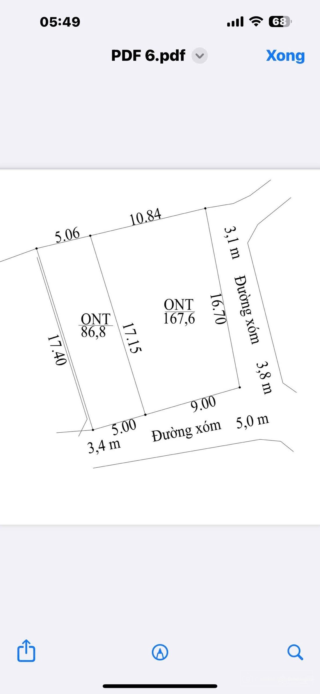 Bán đất thổ cư: Bán Đất Nền Dự Án tại Khu Công Nghiệp Phú Nghĩa, 3,2 tỷ, 87m2, v