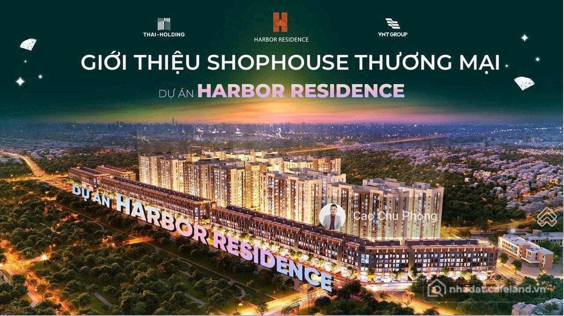 Bán nhà phố dự án: Bán shophouse tại Tổng Kho 3 Harbor Residence, Lê Lai, Ngô Qu