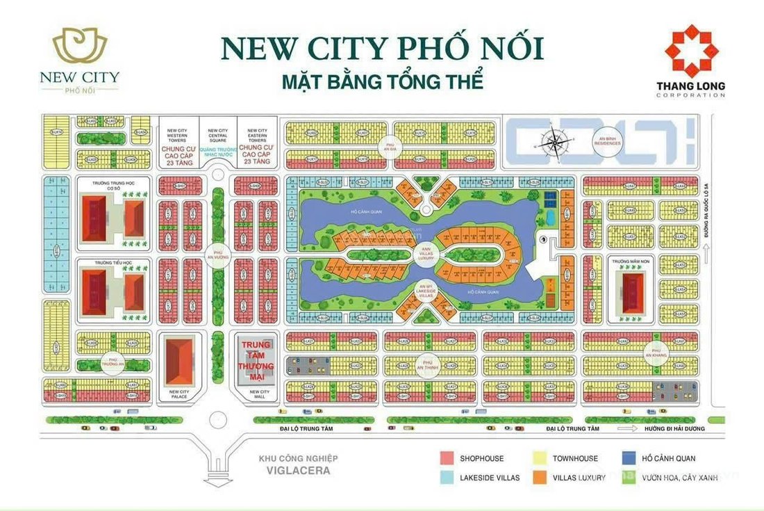 Bán đất thổ cư: Bán đất New City Phố Nối - giá siêu tốt thị trường