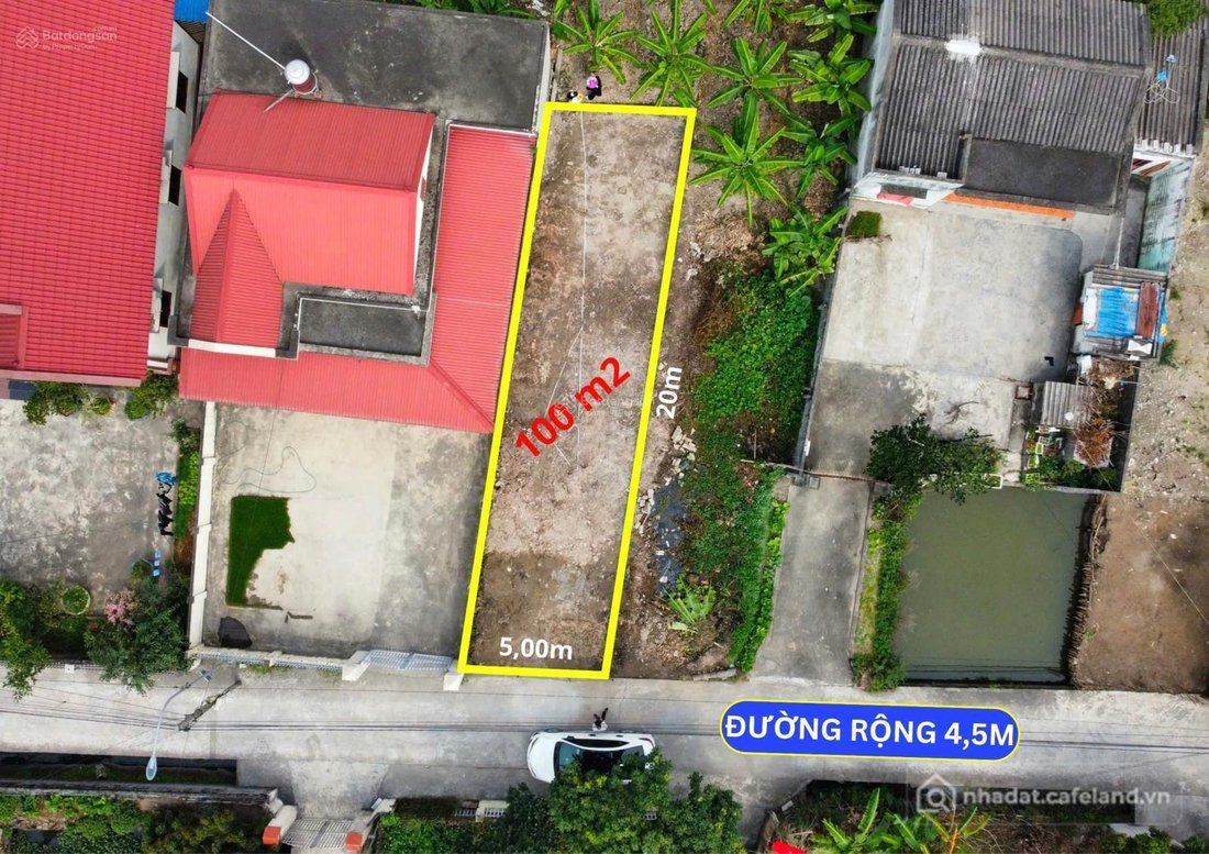 Bán đất thổ cư: 100m2 sát KCN Tràng Duệ, giá cực sốc, khó tìm lô thứ 2