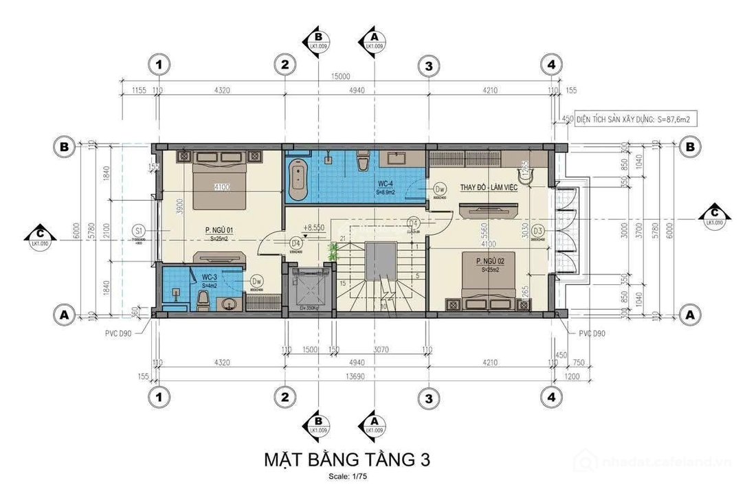 Bán biệt thự: BÁN GẤP LIỀN KỀ LK6 GIÁ TỐT 8,2 TỶ KĐT Sông Hồng Diamond City gần 