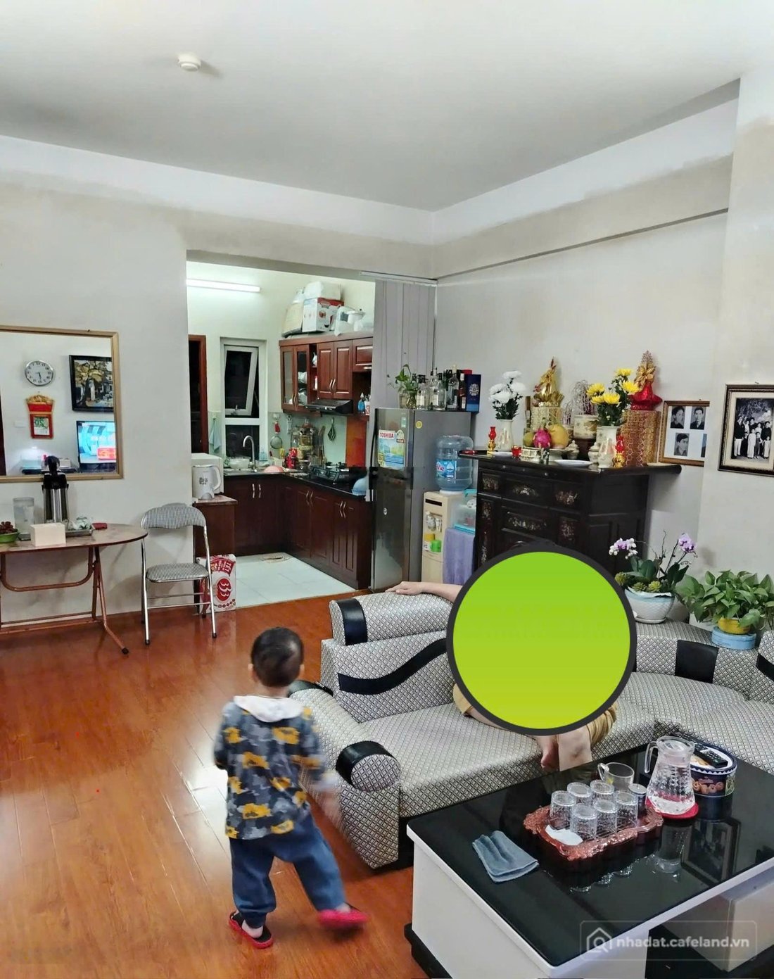 Bán căn hộ chung cư: Bán căn hộ 3 ngủ, 77m chung cư đại thanh full nội thất, ở n