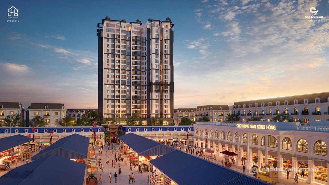 Bán nhà phố dự án: Bán nhanh shop khối đế chung cư sông hồng diamond city 3,4 tỷ