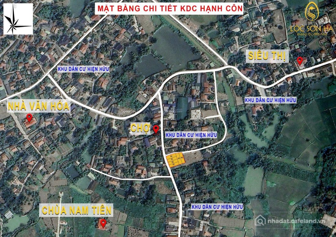 Bán đất thổ cư: Duy nhất 1 lô rẻ nhất khu phân lô Hạnh Côn, khu vực đông đúc dân