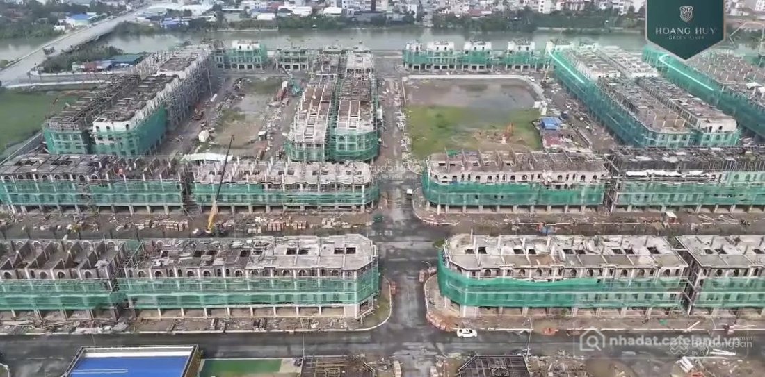 Bán biệt thự: Liền kề view thẳng công viên Hoàng Huy Green River Thuỷ Nguyên, Hả