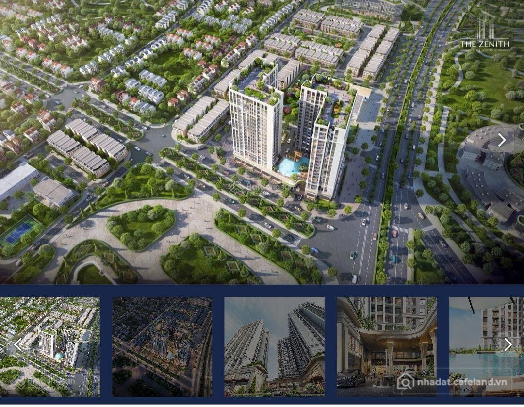 Bán căn hộ chung cư: Căn hộ cao cấp trung tâm HP, The Zenith, giá chỉ 36tr/m2