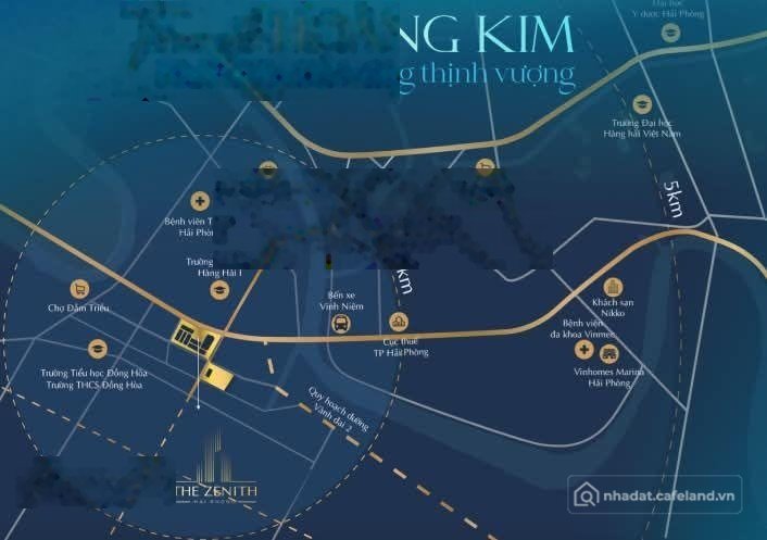 Bán căn hộ chung cư: The Zenith Hải Phòng - trung tâm Kiến An, đầu tư sinh lời. 