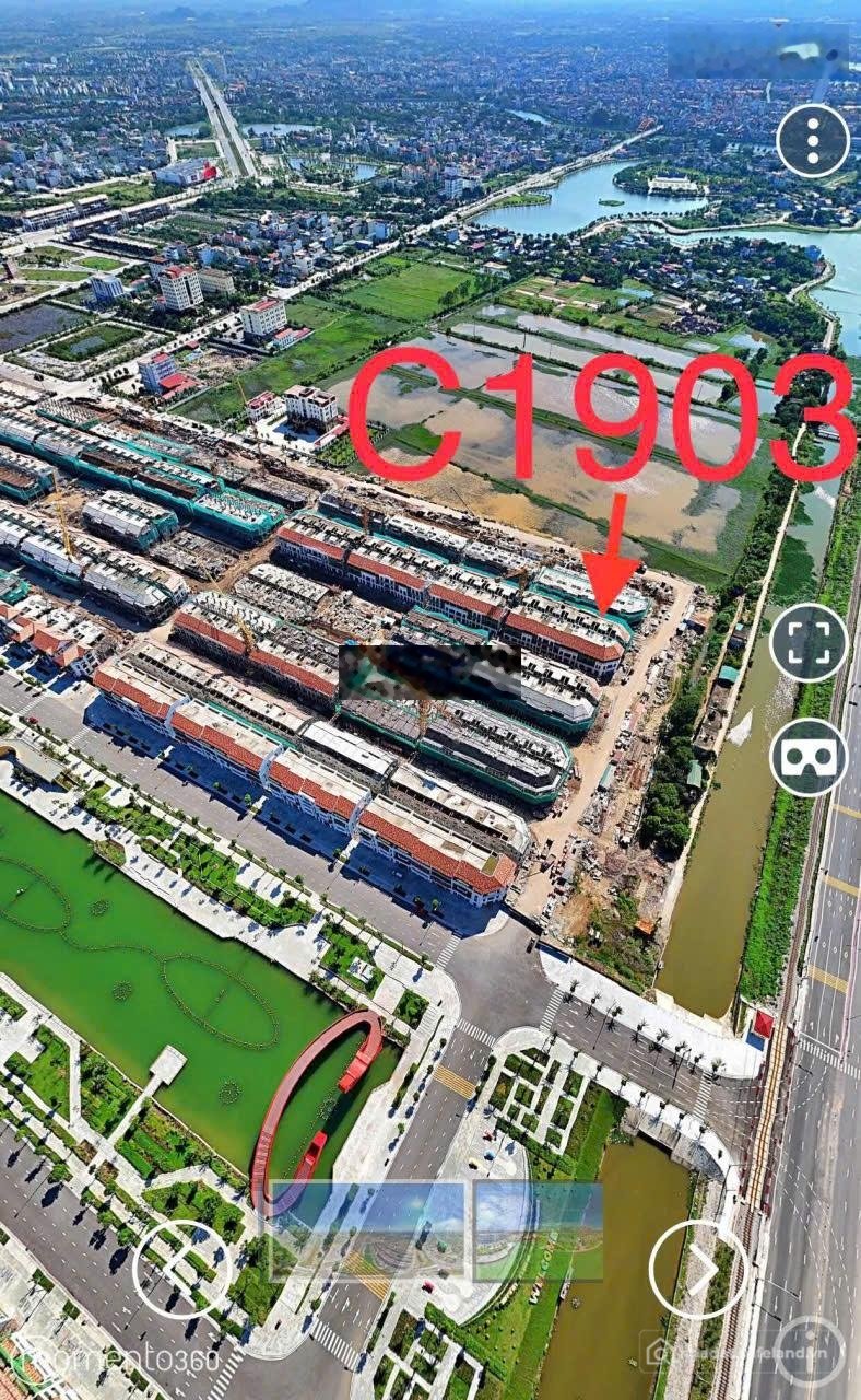 Bán biệt thự: Căn duy nhất tại Sun Urban City Hà Nam: 56m, 4,9 tỷ TTS, quý II/20
