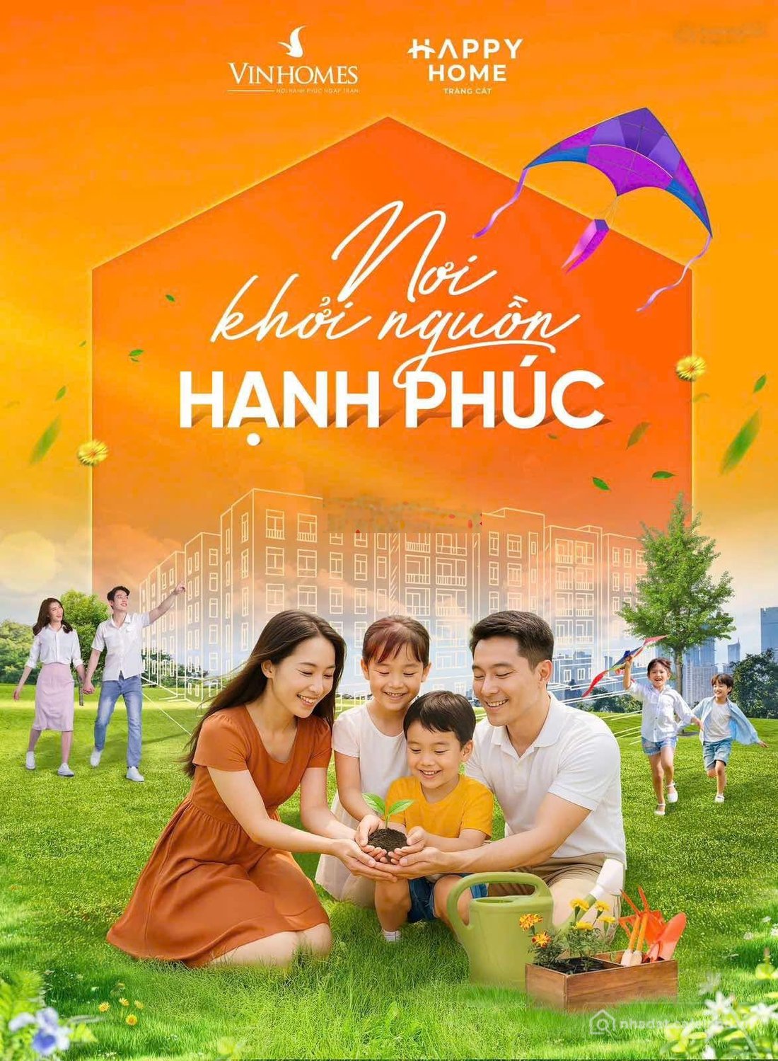 Bán căn hộ chung cư: Chỉ 500 triệu sở hữu nhà Vinhomes Happy Home Tràng Cát cơ h