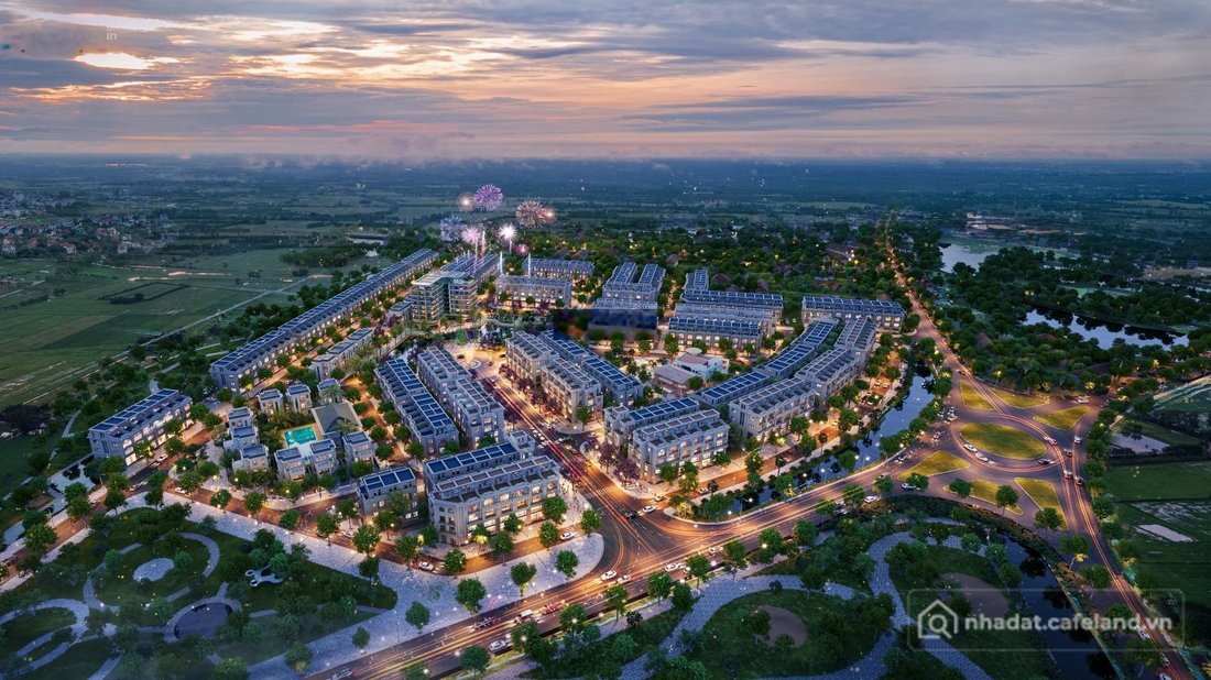 Bán đất thổ cư: Sổ đỏ từng lô trung tâm Ân Thi - The Gateway City, giá từ 38tr/m