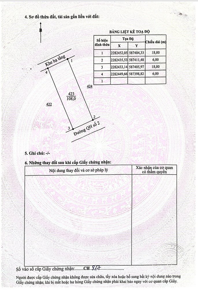Bán đất thổ cư: Bán đất dự án kđt quỳnh hưng 1 vị trí trung tâm, giá hợp lý có t