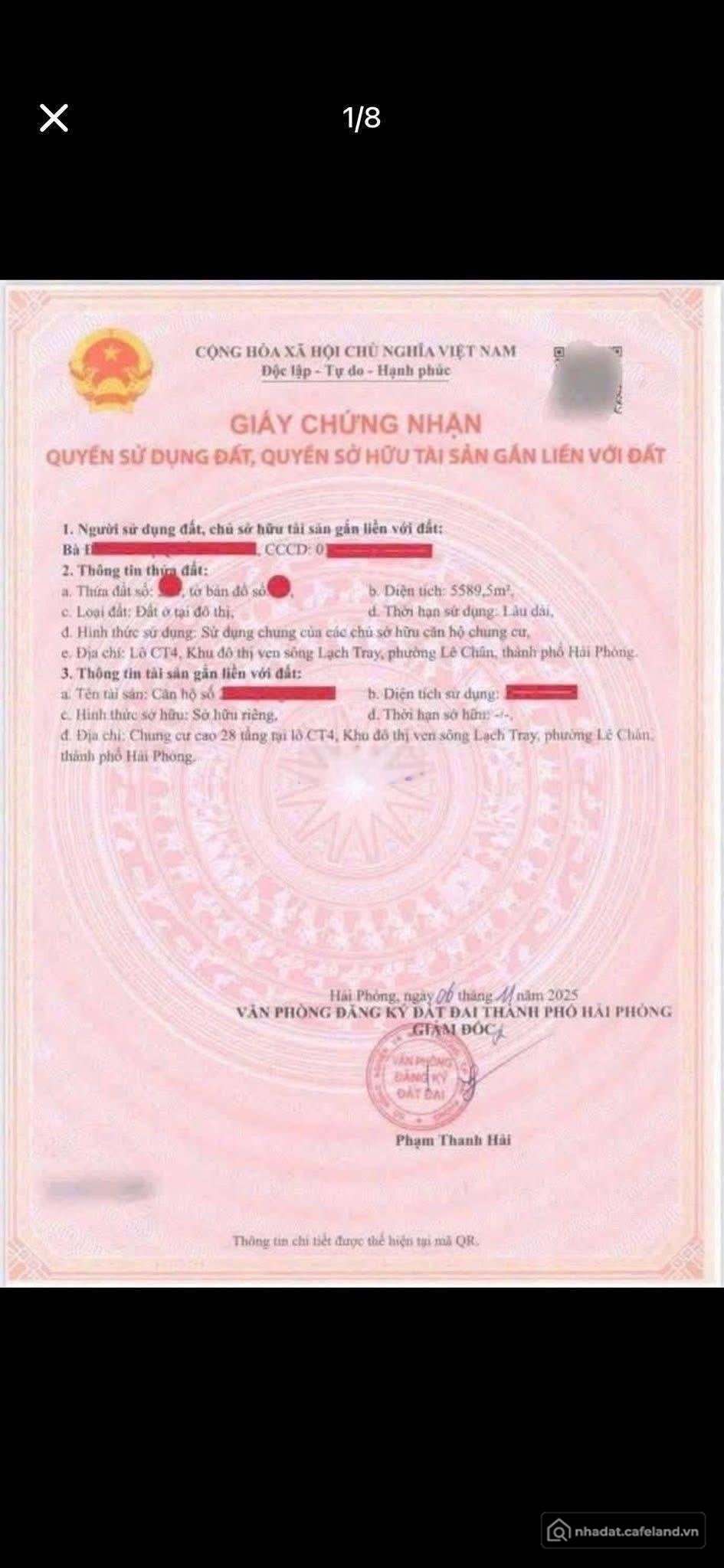 Bán căn hộ chung cư: Căn cuối cùng - giá chủ đầu tư - chỉ 2,8xxtỷ!