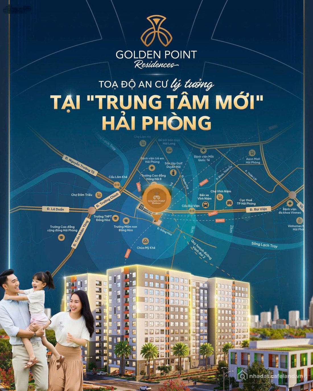 Bán căn hộ chung cư: Bán gấp CC 60.2m2 tại Golden Point Đồng Hòa, 1,3 tỷ VND