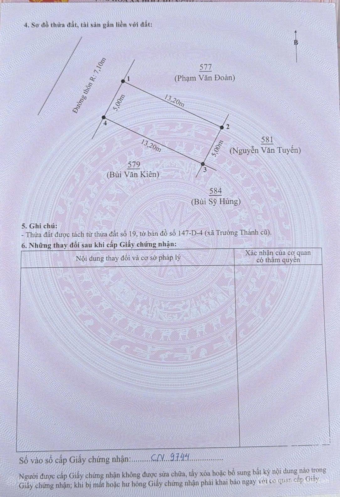 Bán đất thổ cư: Đất tiềm năng nằm giữa thủ phủ KCN Tràng Duệ 1,2,3