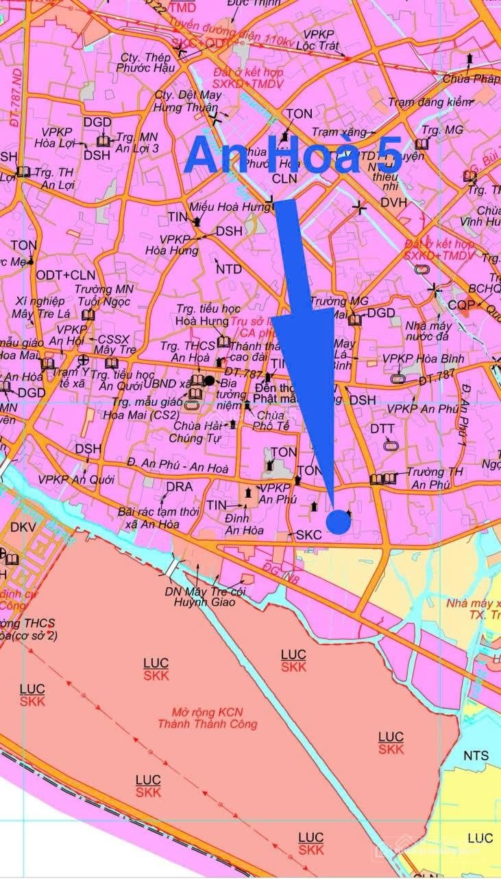 Bán đất thổ cư: Đất sạch ngay TT Trảng Bàng - Gần khu công nghiệp chỉ 849tr