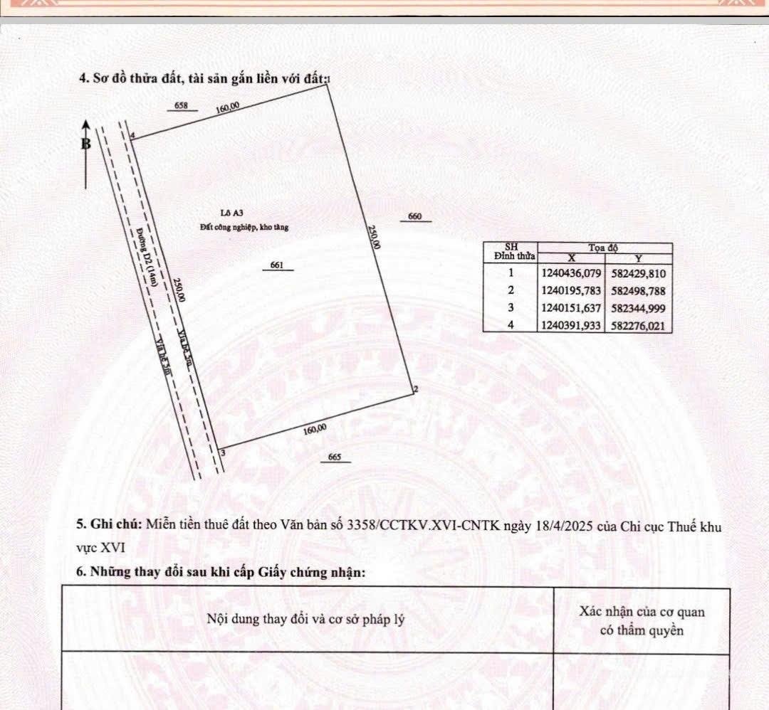 Bán kho, nhà xưởng: Bán đất khu công nghiệp diện tích 4 ha giá bán 145/usd/m2 16