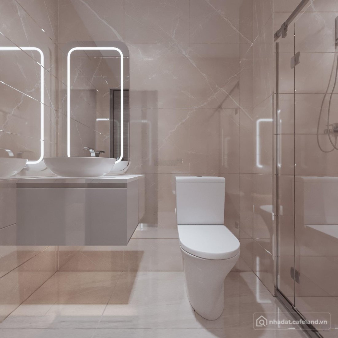 Bán căn hộ chung cư: Bán CC 2PN, 1WC tại Tecco Felice Homes, 34 triệu/m2, 47.7m2