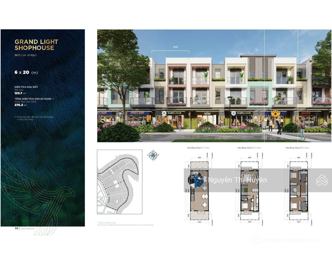 Bán nhà phố dự án: [Hàng hiếm] Shophouse trục chính 2 mặt tiền Đảo Phượng Hoàng 