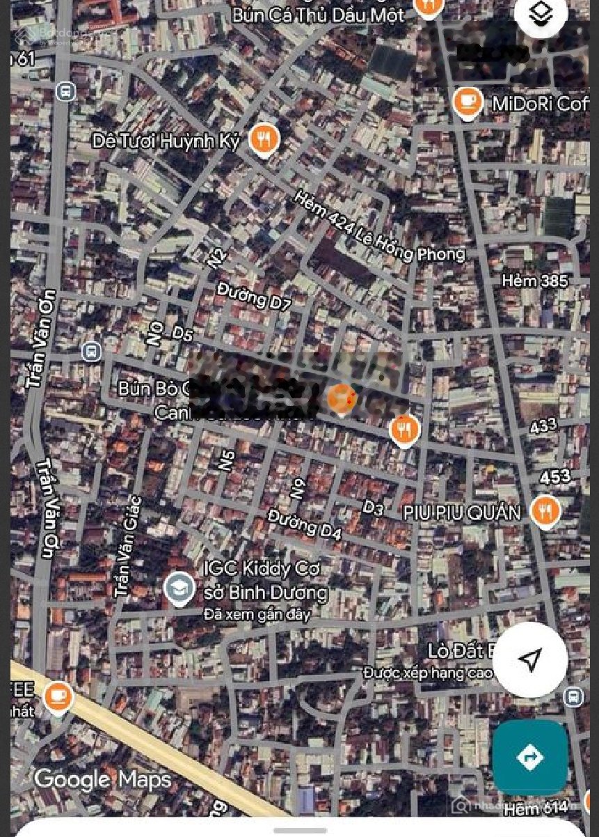 Bán nhà riêng: Bán nhà sân vườn gần đại học Thủ Dầu Một, sát KDC Phú Hoà 1 4 PN 