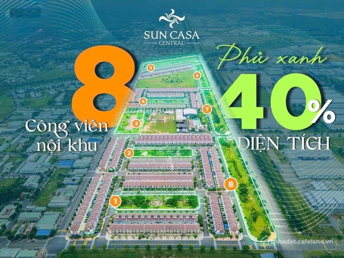 Bán biệt thự: Bán Nhà Biệt Thự giá siêu hời tại Sun Casa Central, 2,85 tỷ, 100m2