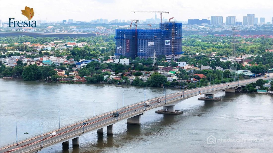 Bán căn hộ chung cư: Fresia Riverside căn hộ ven sông đối diện Aeon Mall Biên Hò