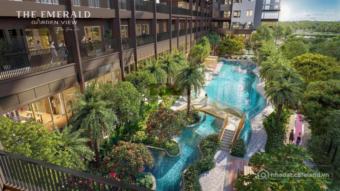 Bán căn hộ chung cư: Bán căn hộ 3PN/2WC- The Emerald Garden View Bình Dương DT83
