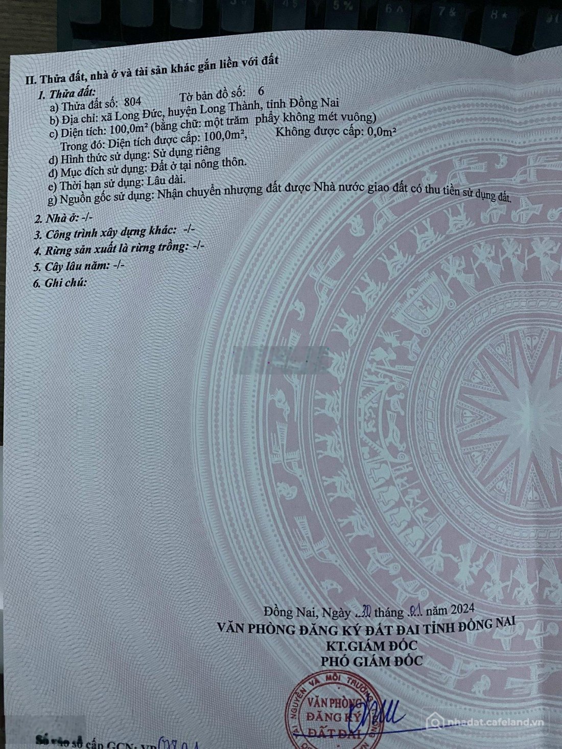 Bán đất thổ cư: Gem Sky World Long Đức Long Thành 5,2x20m đối diện công ...