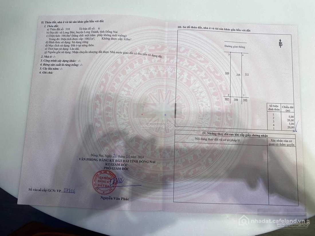 Bán đất thổ cư: Gem Sky World Long Đức Long Thành 5,2x20m đối diện công ...