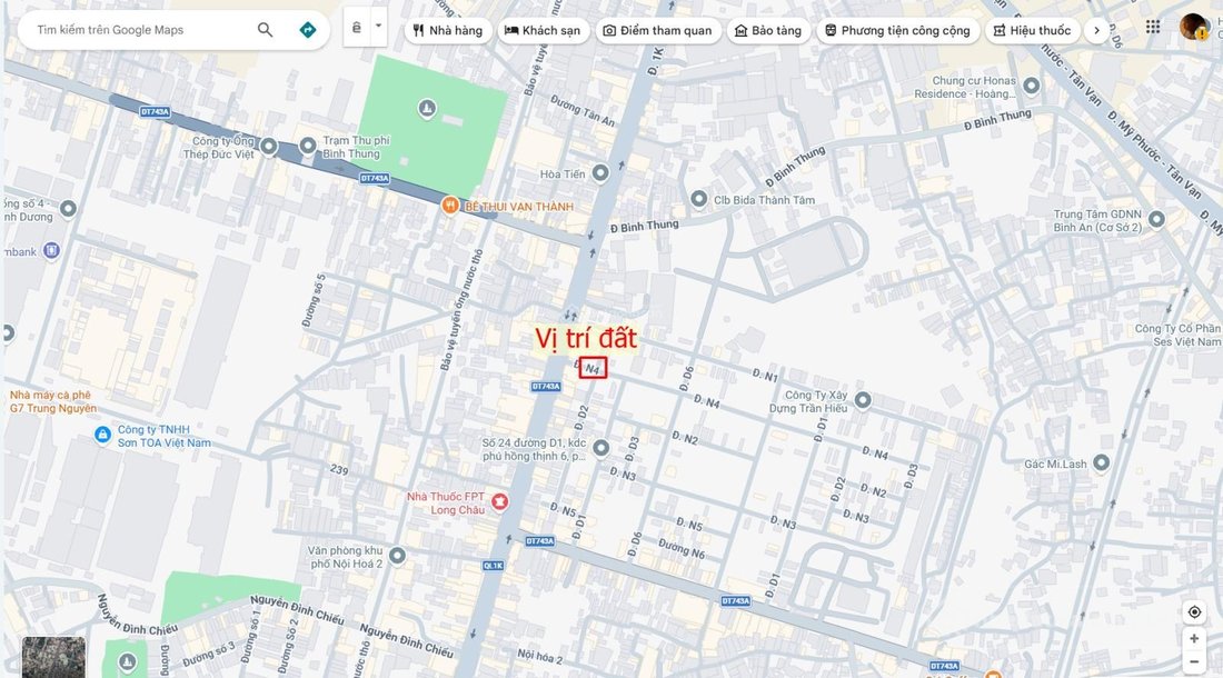 Bán đất thổ cư: Bán lô góc 13.5x19m, đường N4 KDC Phú Hồng Thịnh 6 P. Bình An, t