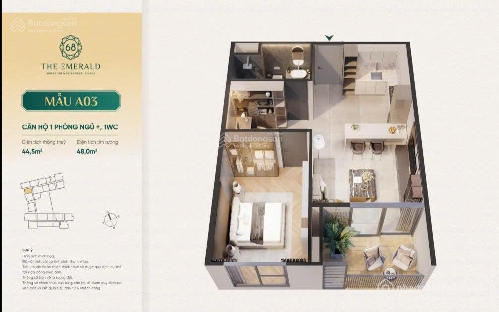 Bán căn hộ chung cư: Độc quyền giỏ hàng tháng 3/2026 suất nội bộ giá tốt từ 55tr