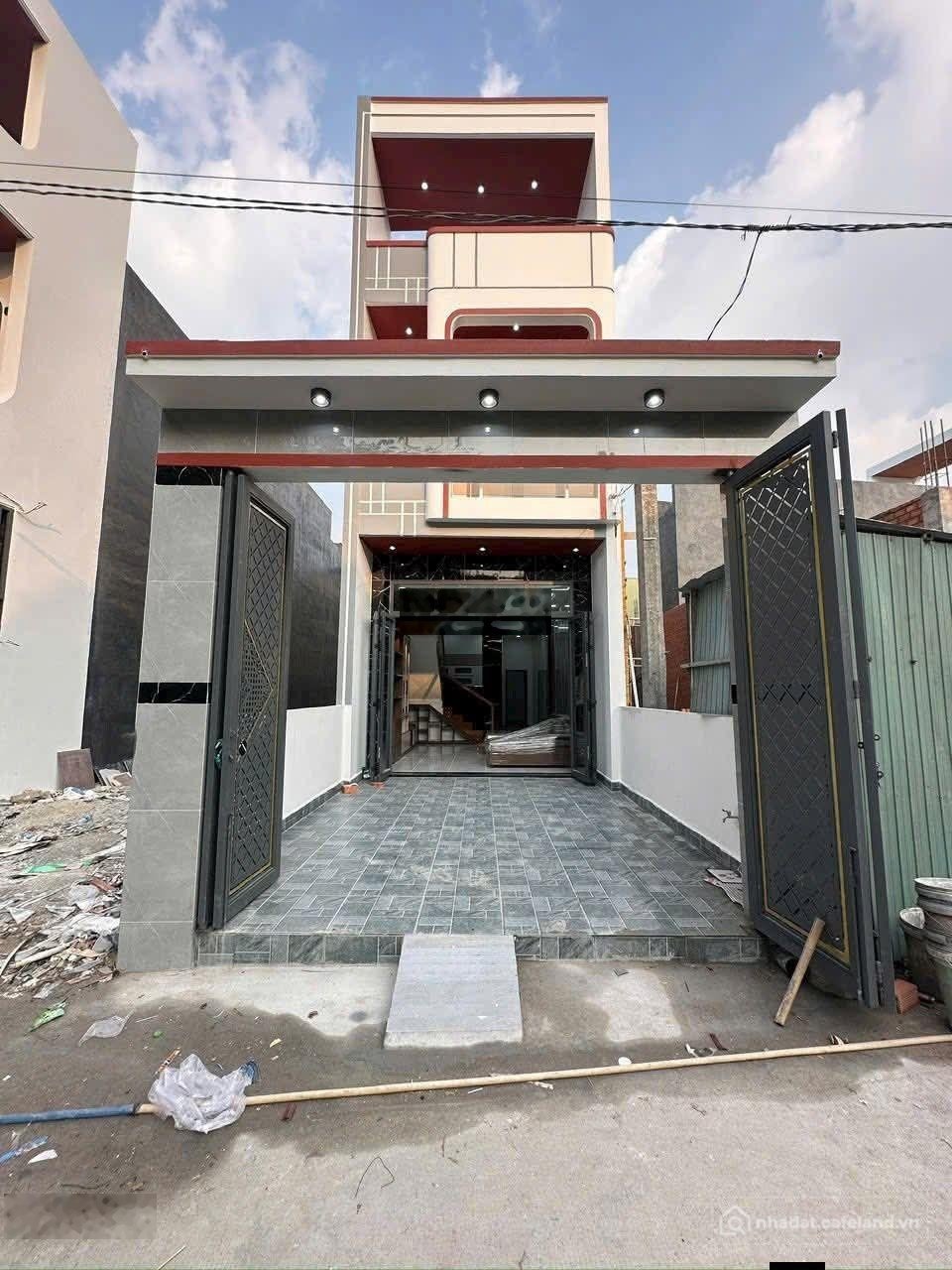 Bán nhà riêng: Nhà sổ hồng riêng An Phú Thuận An Bình Dương 1 lầu 1 trệt 3 phòng