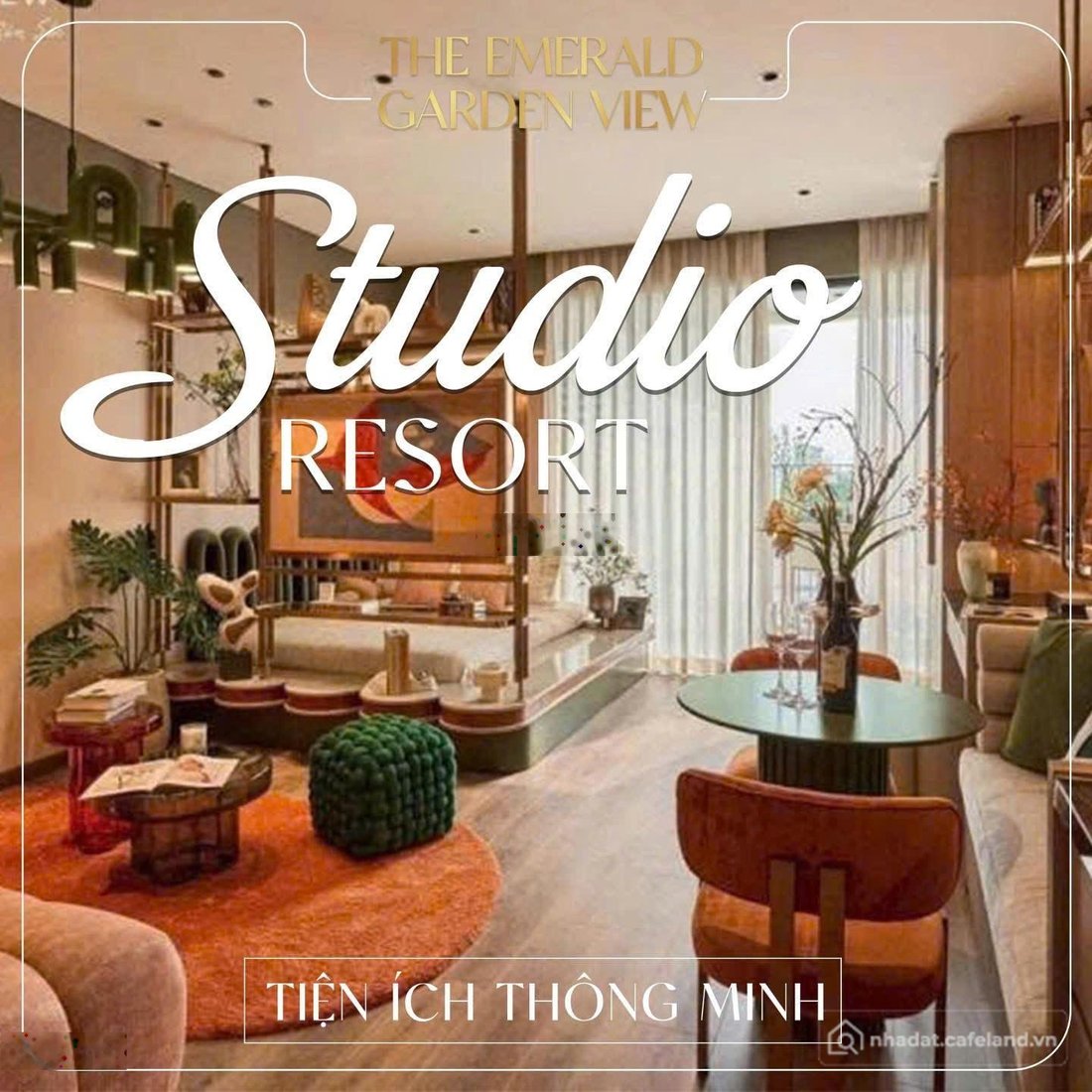 Bán căn hộ chung cư: Bán căn hộ The Emerald Garden View 2PN 68m², view đẹp, chỉ 