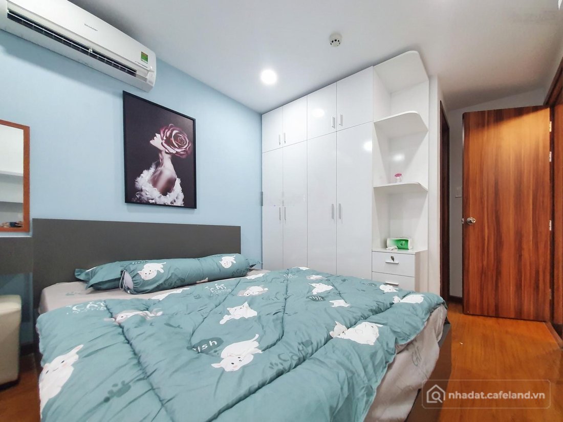 Bán căn hộ chung cư: Bán căn hộ Samsora Riverside 2PN-2WC có logia 57m2 giá 1620